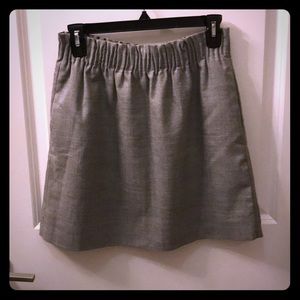 Grey Jcrew Skirt with Pockets